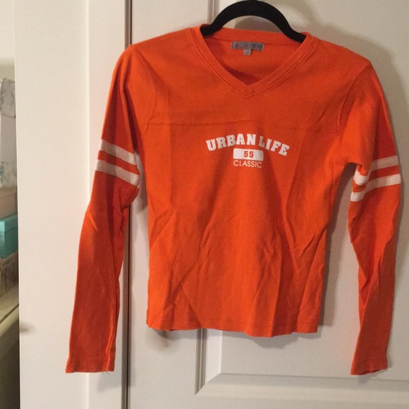 Orange Rugby Shirt - Picture 1 of 6